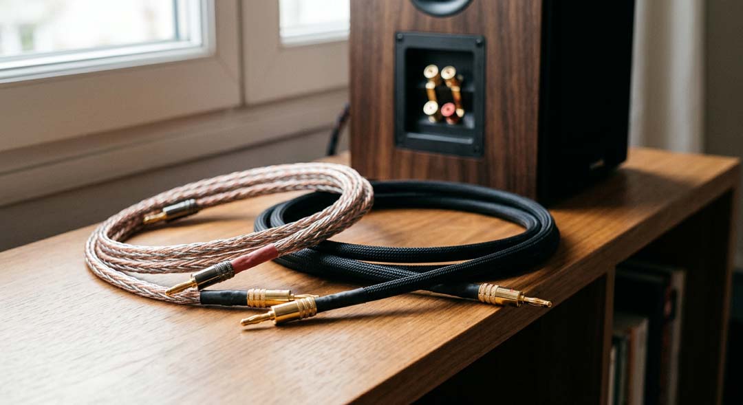 Comment choisir les câbles audio enceinte