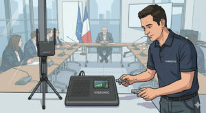 Location de système de conférence sans fil : Optez pour la performance avec VISSONIC