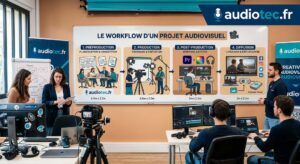 Workflow audiovisuel